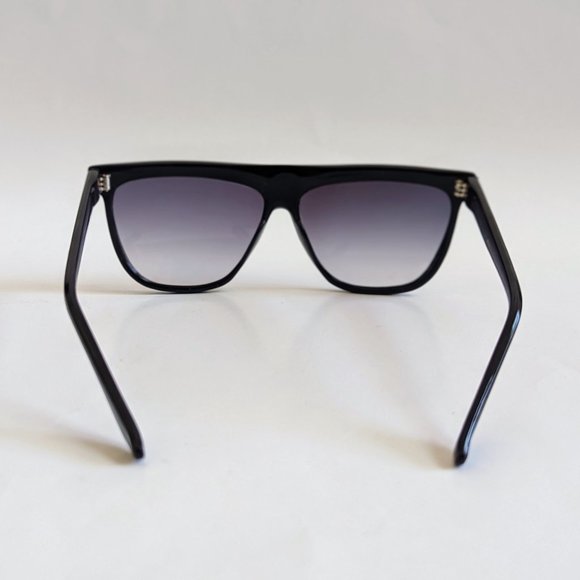 NWT Vintage 90\'s Plastic Lady High Fashion Sunglasses (S.Black/Brown) main image 4